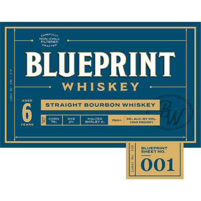 Blueprint Whiskey 6 Year Old Straight Bourbon - Goro's Liquor