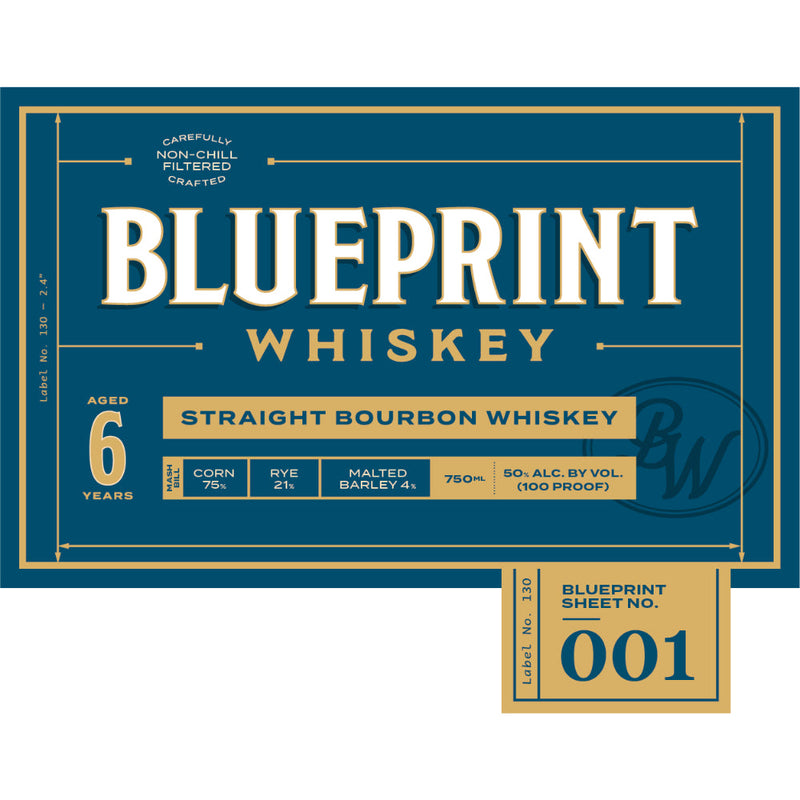 Blueprint Whiskey 6 Year Old Straight Bourbon - Goro&