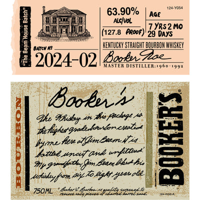 Booker's Bourbon 2024-02 “The Beam House Batch” Bourbon Booker's   