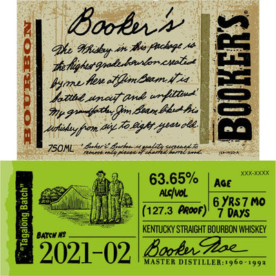 Booker's Tagalong Batch 2021-02 - Goro's Liquor