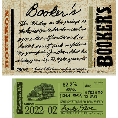 Booker’s “The Lumberyard Batch” Batch 2022-02 - Goro's Liquor