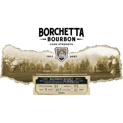 Borchetta Cask Strength Bourbon - Goro's Liquor