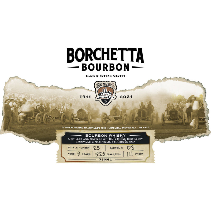 Borchetta Cask Strength Bourbon - Goro&