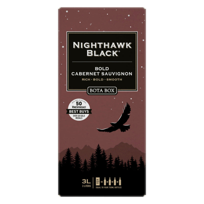 Bota Box Nighthawk Black Bold Cabernet Sauvignon - Goro&