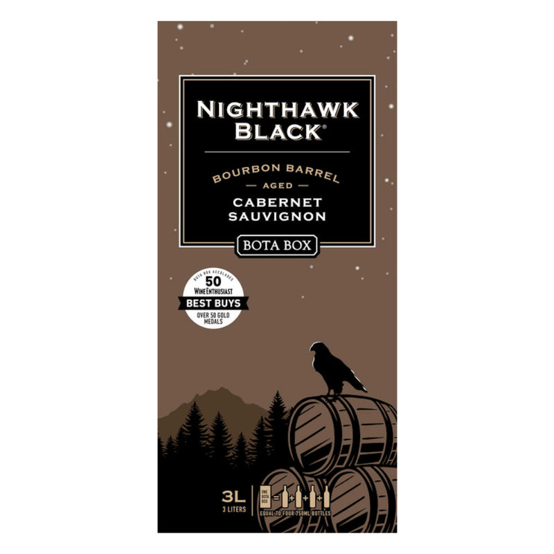 Bota Box Nighthawk Black Bourbon Barrel Cabernet Sauvignon - Goro&