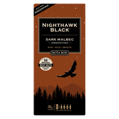 Bota Box Nighthawk Black Dark Malbec - Goro's Liquor