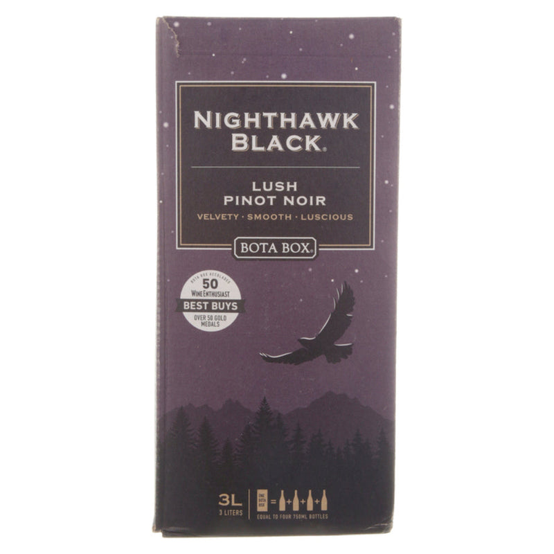 Bota Box Nighthawk Black Lush Pinot Noir - Goro&