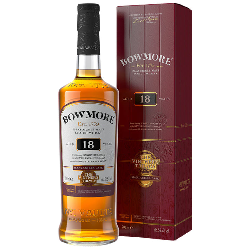 Bowmore Vintner’s Trilogy: 18 Year Old Double Matured Manzanilla - Goro&