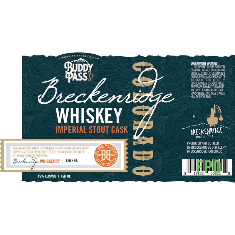 Breckenridge Whiskey Imperial Stout Cask - Goro&