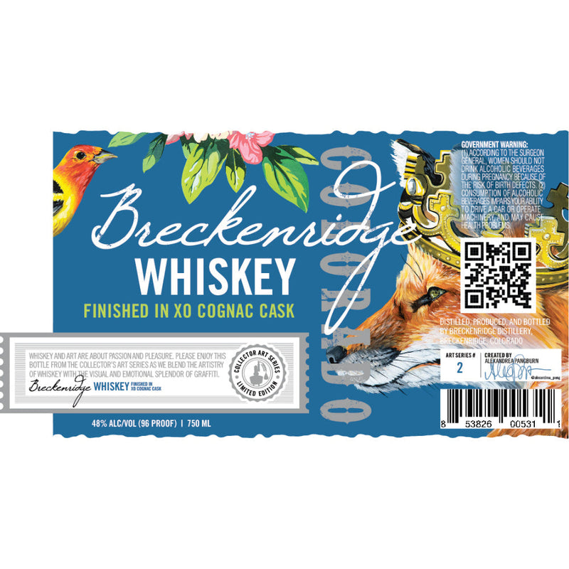 Breckenridge Whiskey XO Cognac Cask Finish - Goro&