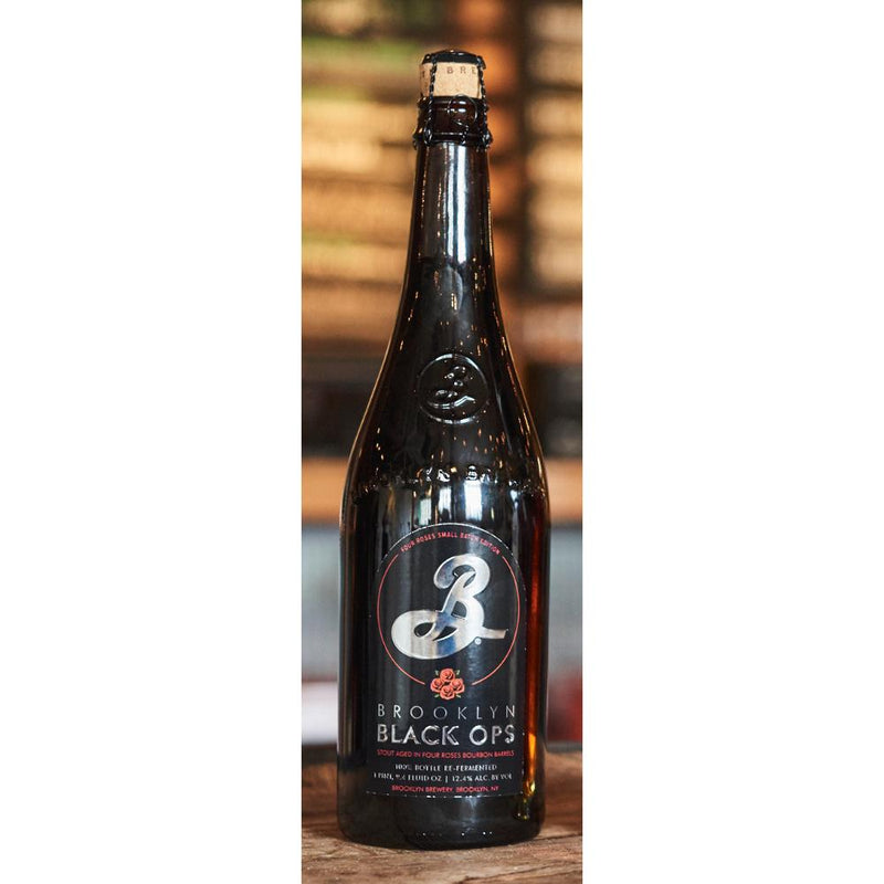 Brooklyn Black Ops Beer Aged In Four Roses Barrels - Goro&