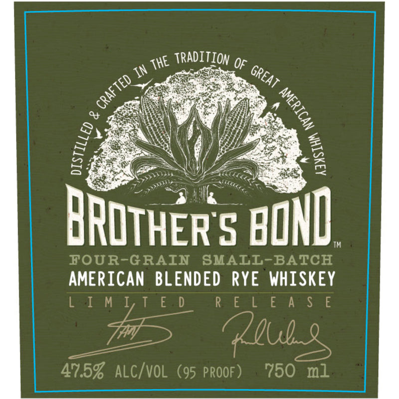 Brother’s Bond American Blended Rye Whiskey By Ian Somerhalder & Paul Wesley - Goro&