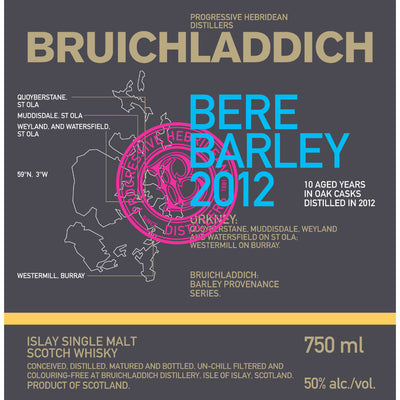 Bruichladdich Bere Barley 2012 - Goro's Liquor