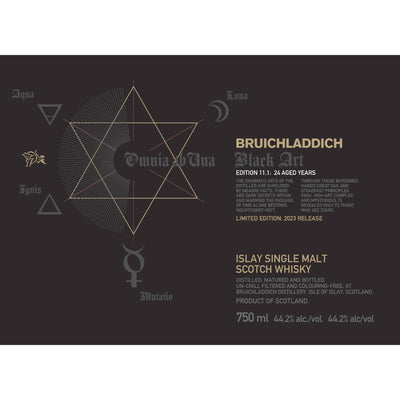 Bruichladdich Black Art Edition 11.1 Aged 24 Years - Goro's Liquor