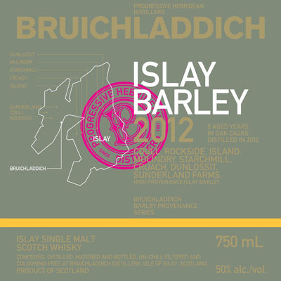Bruichladdich Islay Barley 2012 - Goro's Liquor