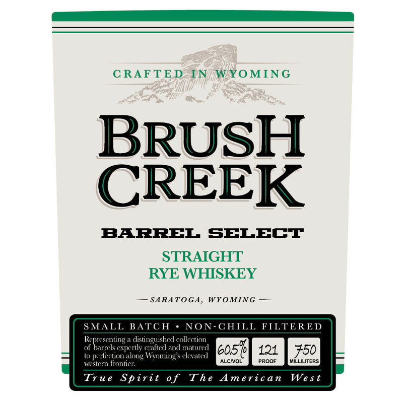 ﻿Brush Creek Barrel Select Rye - Goro&