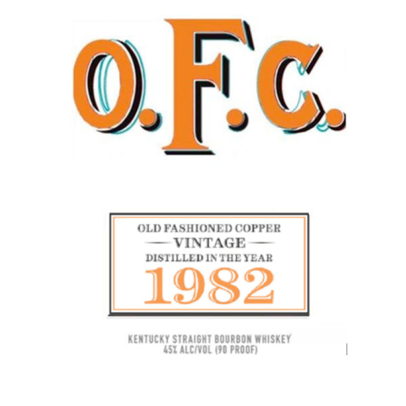 Buffalo Trace O.F.C. Vintage Bourbon 1982 - Goro&