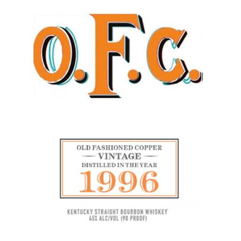 Buffalo Trace O.F.C. Vintage Bourbon 1996 - Goro&