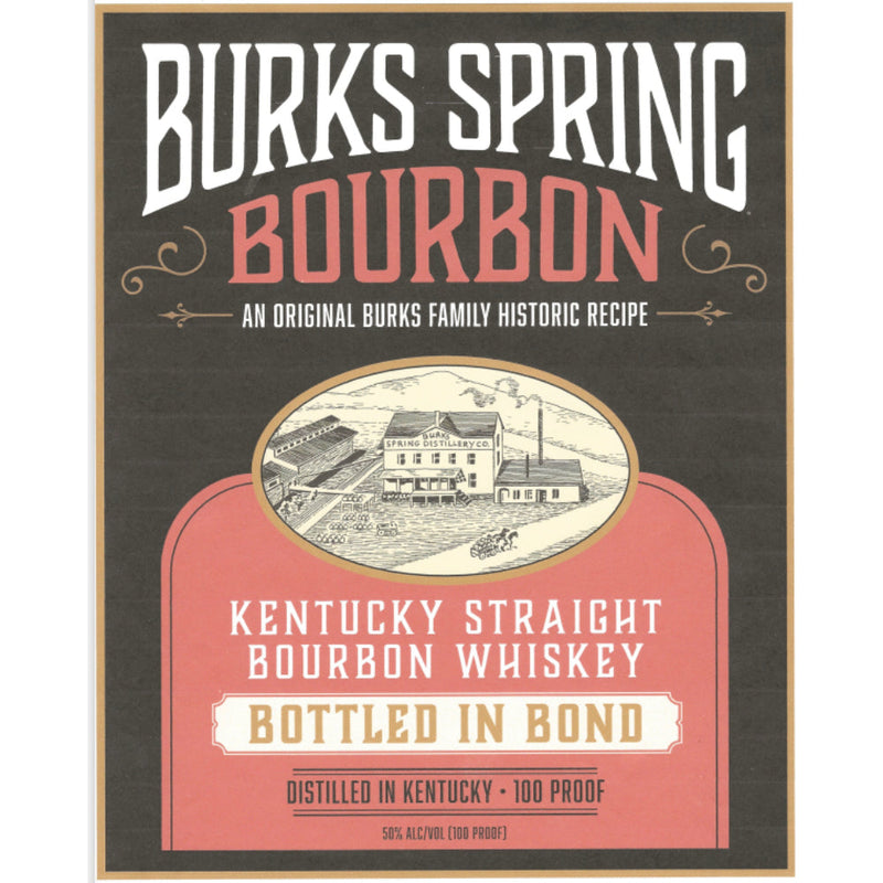 Burks Spring Bottled in Bond Kentucky Straight Bourbon - Goro&