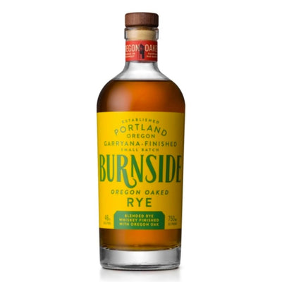 Burnside Oregon Oaked Rye Whiskey - Goro's Liquor