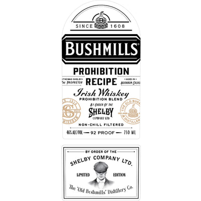 Bushmills Peaky Blinders Prohibition Recipe - Goro's Liquor
