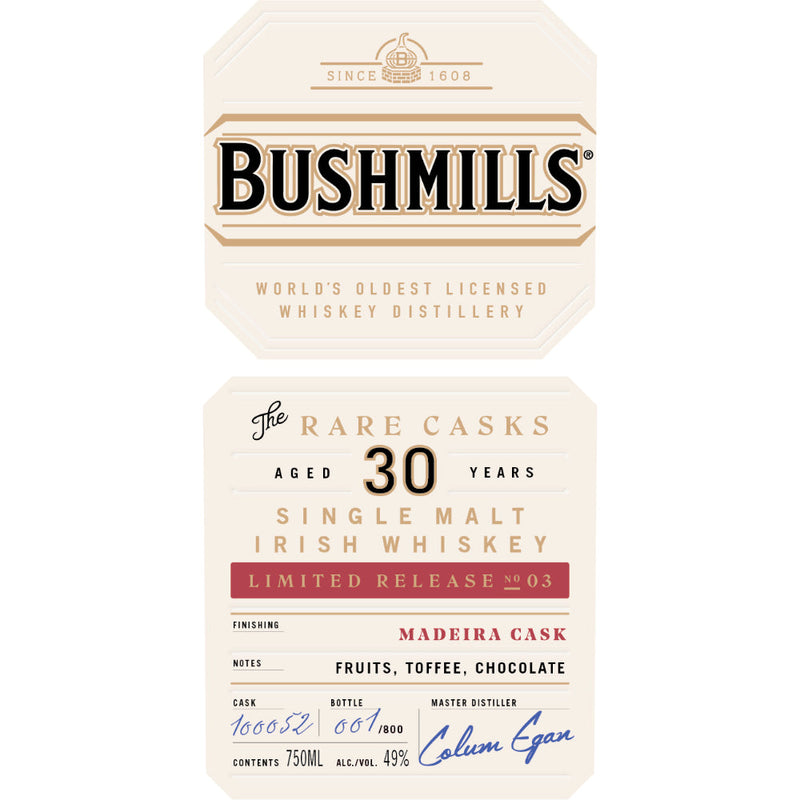 Bushmills The Rare Casks Limited Release No. 03 - Goro&