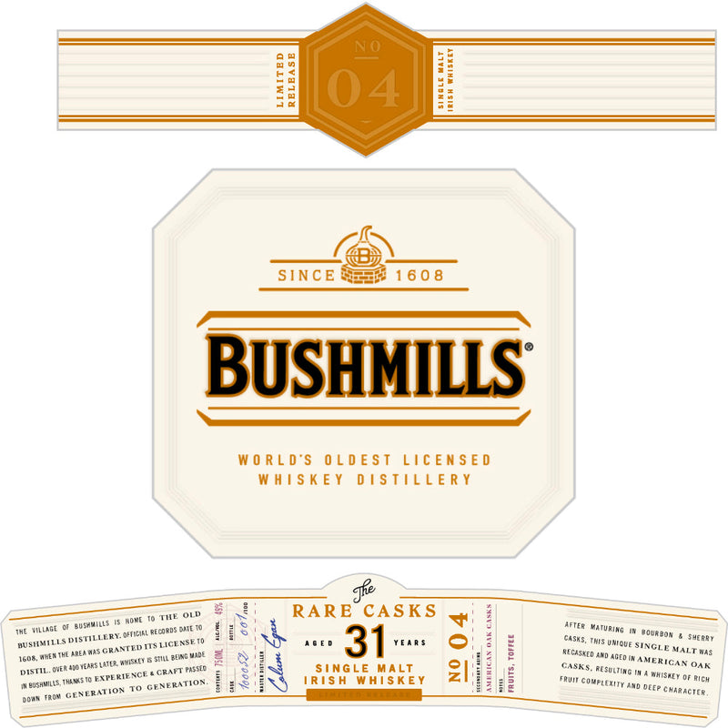 Bushmills The Rare Casks Limited Release No. 04 - Goro&