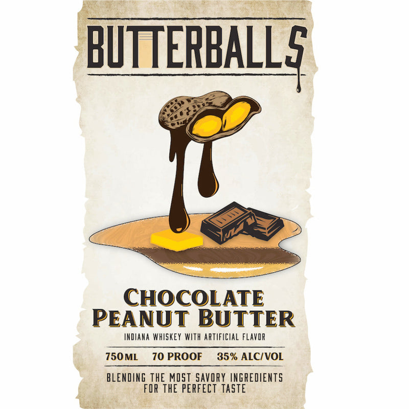 Butterballs Chocolate Peanut Butter Whiskey - Goro&