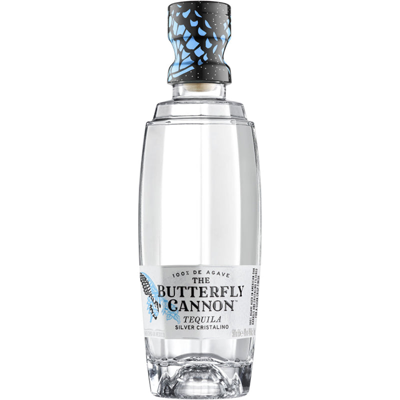 Butterfly Cannon Silver Cristalino Tequila - Goro&