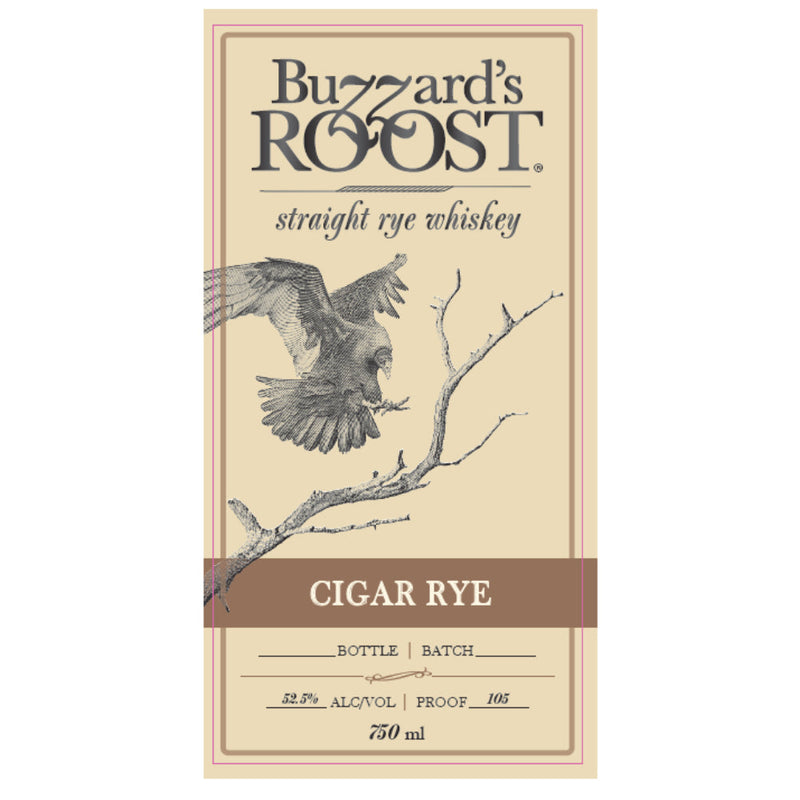 Buzzard’s Roost Cigar Straight Rye - Goro&