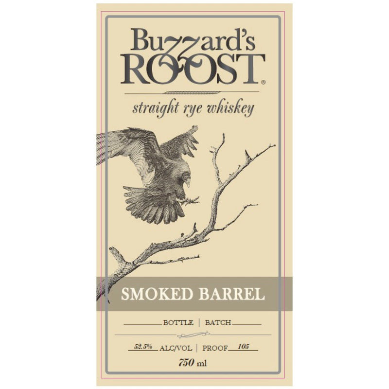 Buzzard’s Roost Smoked Barrel Straight Rye - Goro&