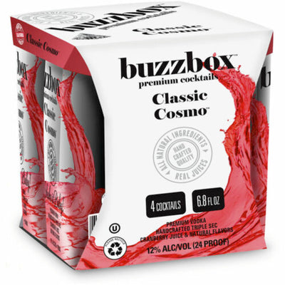 Buzzbox Classic Cosmo Cocktail 4PK - Goro's Liquor