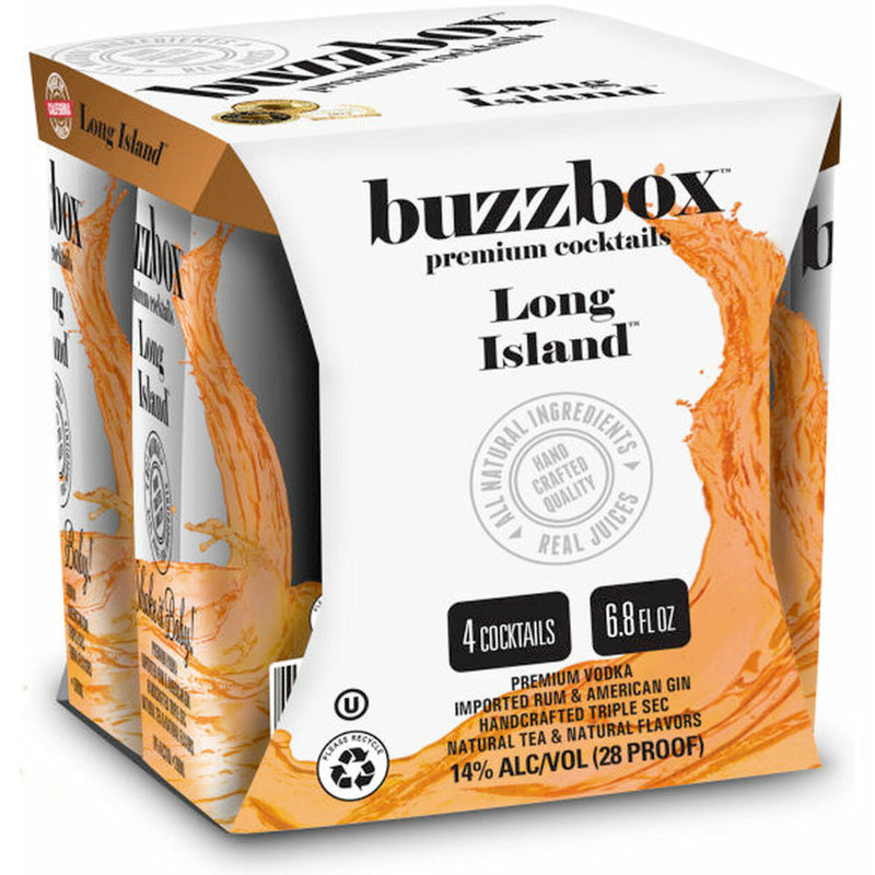 Buzzbox Long Island Cocktail 4PK - Goro&