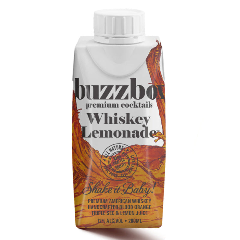 Buzzbox Whiskey Lemonade Cocktail 4PK - Goro&