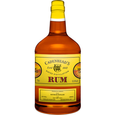 Cadenhead Monymusk 17 Year Old Single Cask Rum - Goro's Liquor