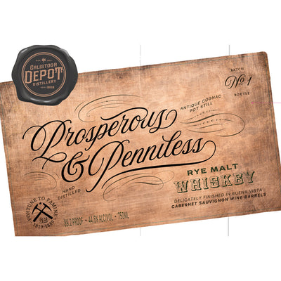 Calistoga Depot Distillery Prosperous & Penniless - Goro's Liquor