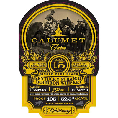 Calumet Farm 15 Year Old Bourbon - Goro's Liquor