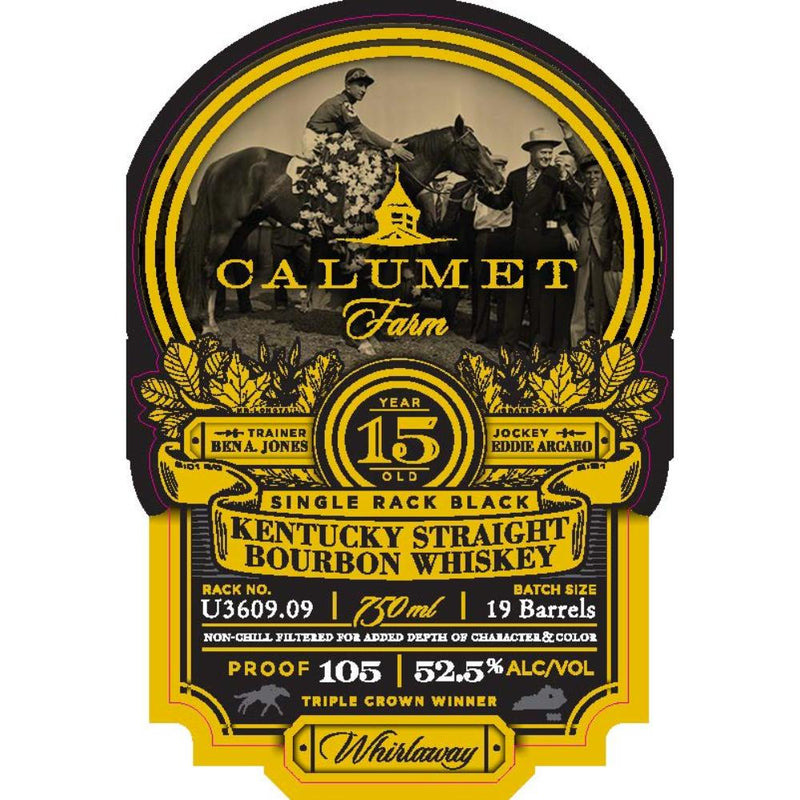 Calumet Farm 15 Year Old Bourbon - Goro&