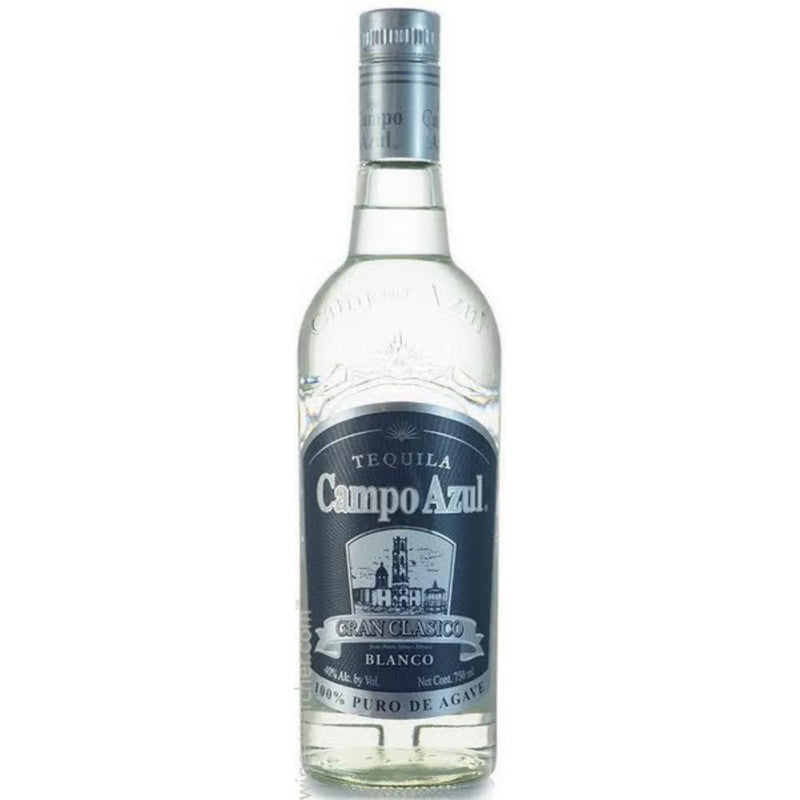 Campo Azul 100% Agave Gran Clasico Blanco 750ml Tequila Campo Azul