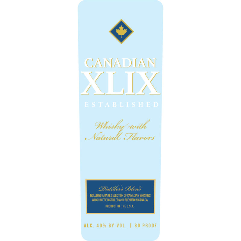 Canadian XLIX Established Distiller’s Blend Whiskey - Goro&