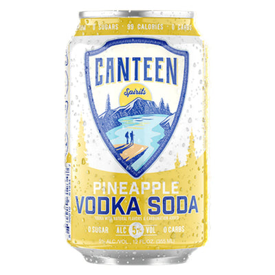 Canteen Pineapple Vodka Soda 6pk - Goro's Liquor