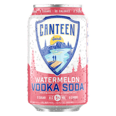 Canteen Watermelon Vodka Soda 6pk - Goro's Liquor