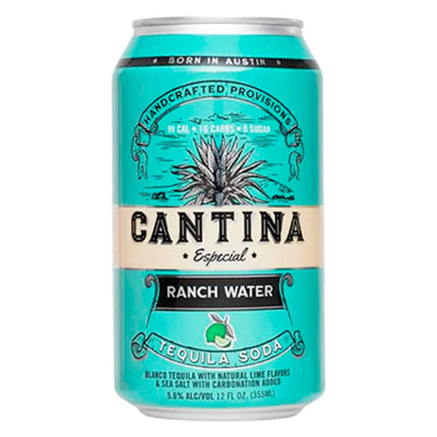 Cantina Ranch Water Tequila Soda 4pk - Goro's Liquor
