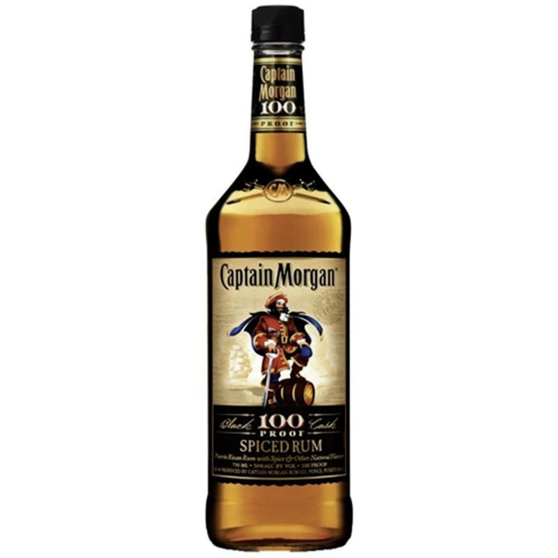 Captain Morgan Black Cask 100 Proof Spiced Rum Rum Captain Morgan