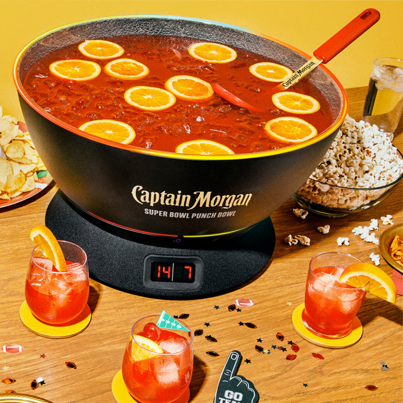 Captain Morgan Super Bowl Punch Bowl - Goro&