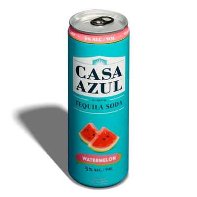 Casa Azul Watermelon Tequila Soda 4pk - Goro's Liquor