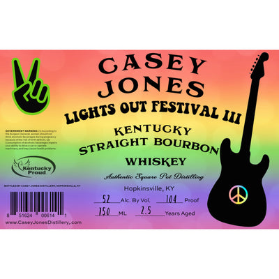 Casey Jones Lights Out Festival III Bourbon - Goro's Liquor