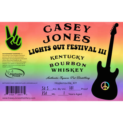 Casey Jones Lights Out Festival III Kentucky Bourbon - Goro's Liquor