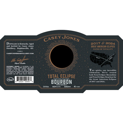 Casey Jones Total Eclipse Kentucky Straight Bourbon - Goro's Liquor