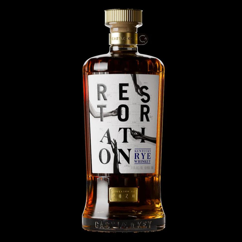 Castle & Key Restoration Kentucky Rye Whiskey - Goro&